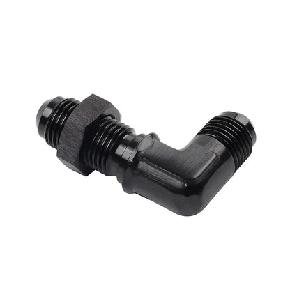 10AN Male to Male Flare 90�� Union Bulkhead Adapter Fitting for Car