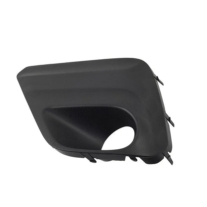 Front Bumper Fog Light Bezel Cover Black for Subaru Forester (2019-2021)