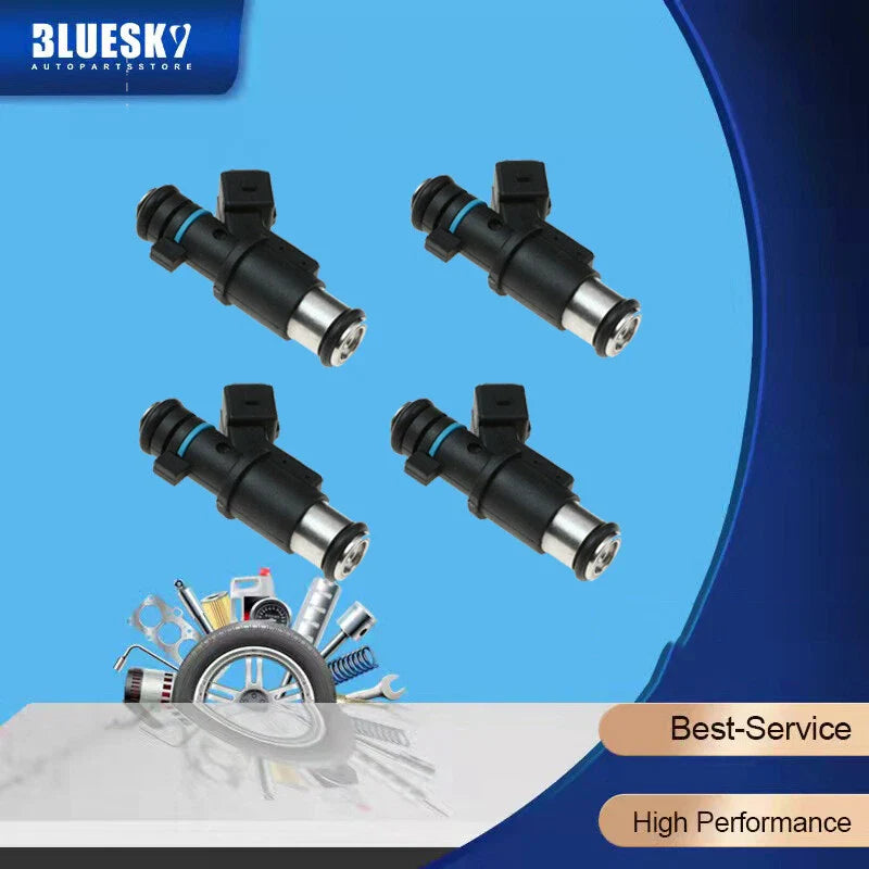 4 x Fuel Injectors for Peugeot 206 306 307 Citroen 1.4 KFV Petrol (2001-2007)