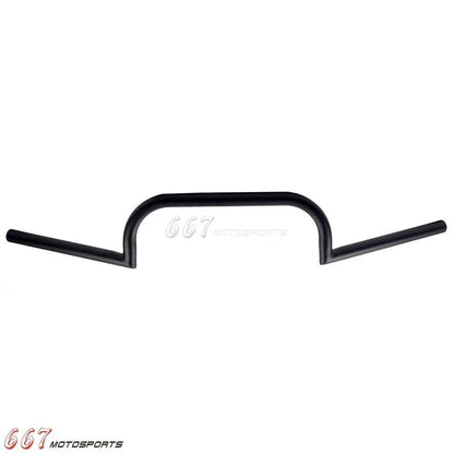 7/8" Handlebars for Harley Sportster Clubman Chopper Cafe Racer Black