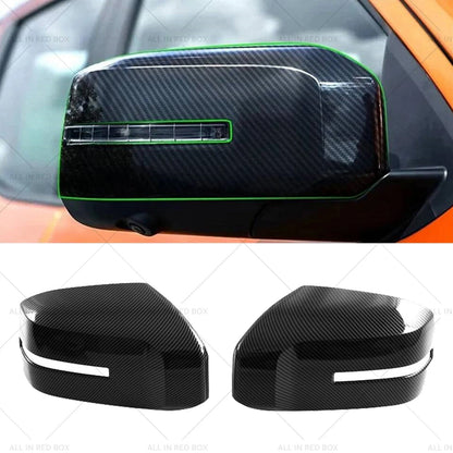 Side Mirror Cover for Mitsubishi Triton L200 (2023-2025) - ABS Carbon Fiber
