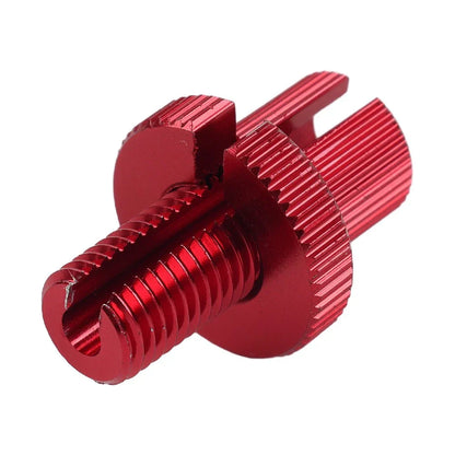 10mm Clutch Brake Throttle Cable Adjuster Screw for Motorcycle ATV Dirt Bike Red