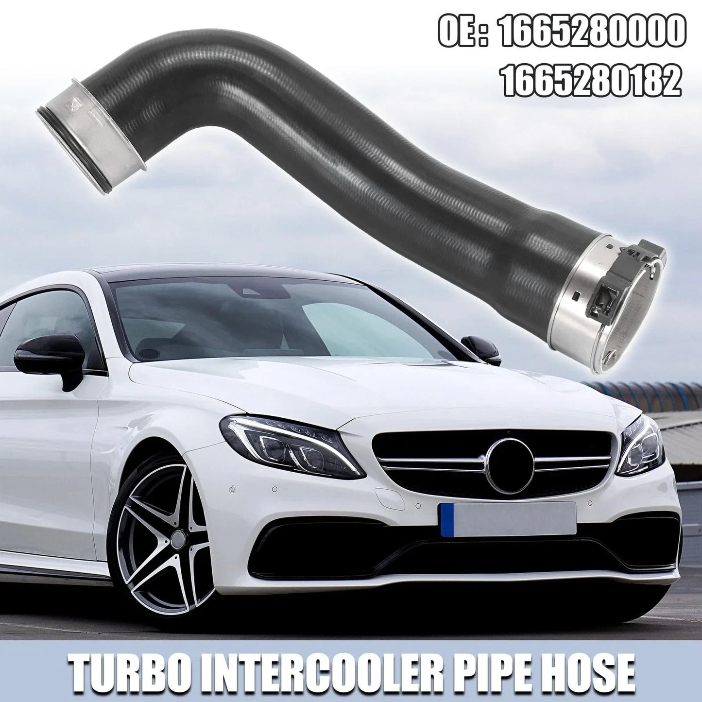 Turbo Intercooler Pipe Hose for Mercedes-Benz GL350 (2010-2016)