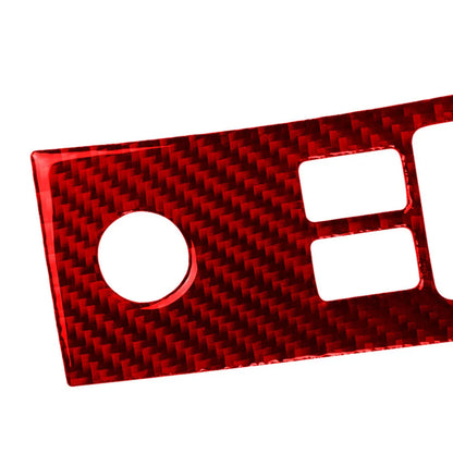 Carbon Fiber Window Lift Switch Panel Covers for Nissan 350Z (2003-2009)