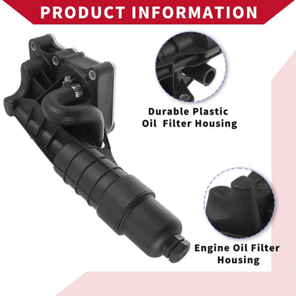 Engine Oil Filter Base Housing for Mercedes-Benz C250 (2012-2015)