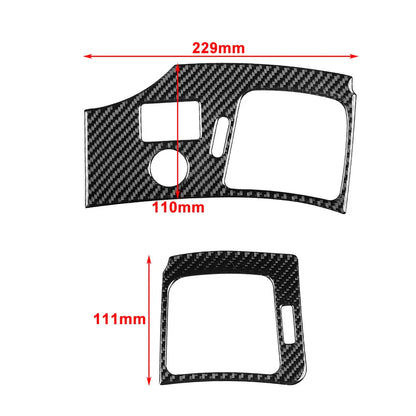 Carbon Fiber Side Air Vent Cover Trim for Cadillac CTS (2008-2013)