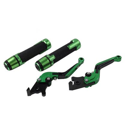 Extendable Brake Clutch Levers & Handlebar Grips for Suzuki GSXR150 (2017-2023)