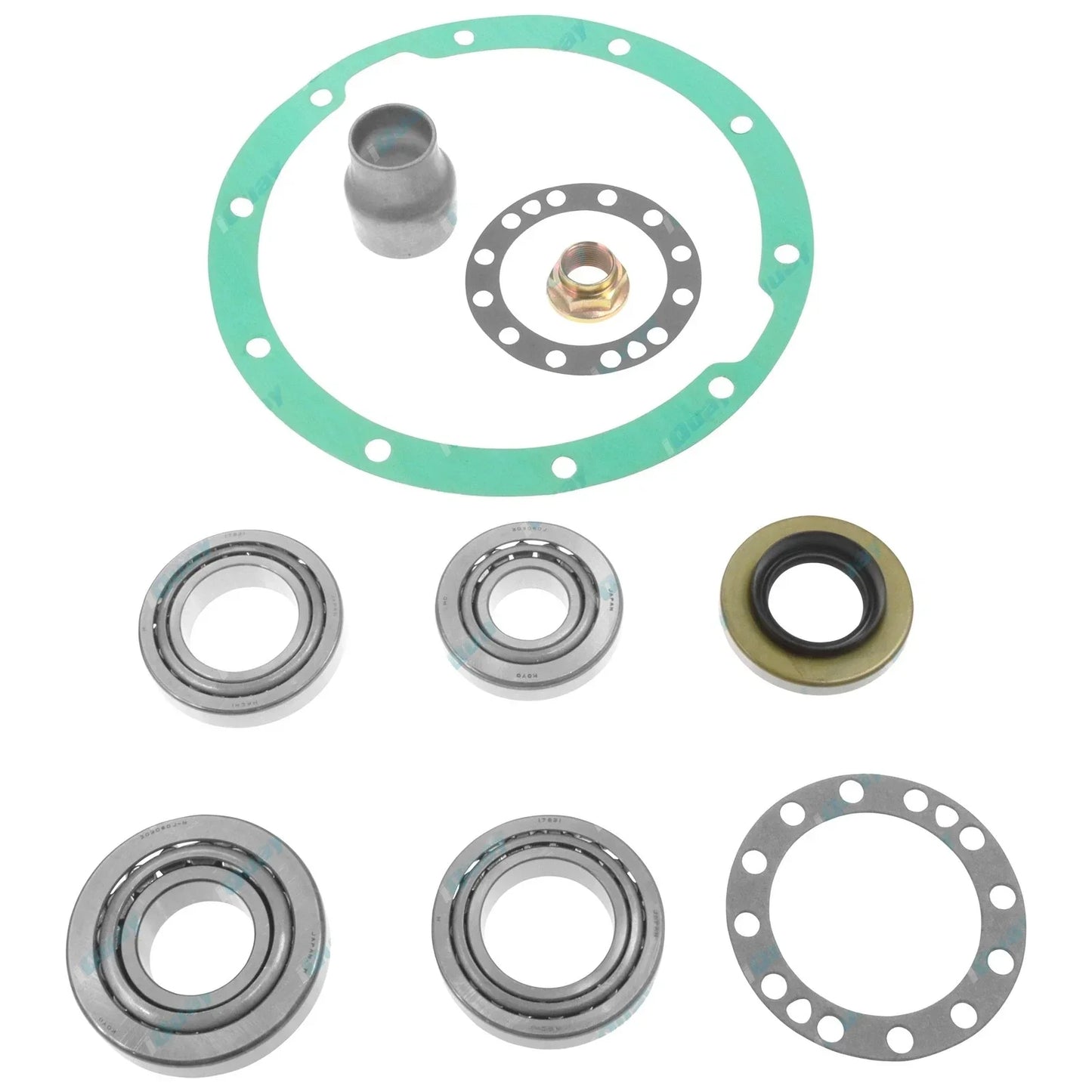 Front or Rear Diff Bearing Rebuild Kit + Oil for Landcruiser HJ60 HJ61 HJ75