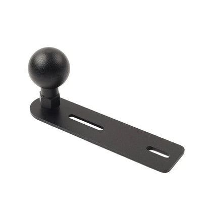 Universal Aluminum Ball Head Base GPS Phone Holder Bracket Clamp Stand Black