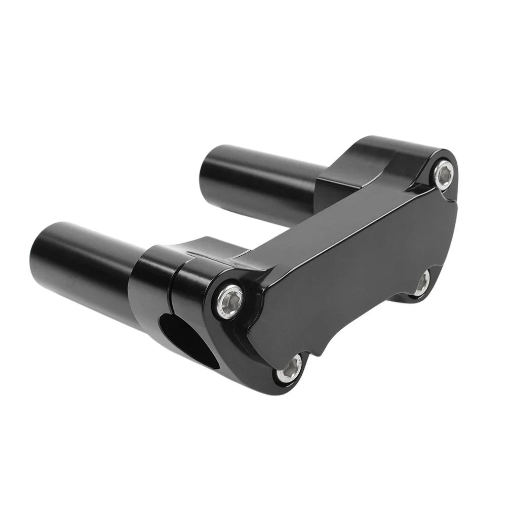 4" Handlebar Risers Top Clamp for Harley Sportster, Dyna, Softail, Road King