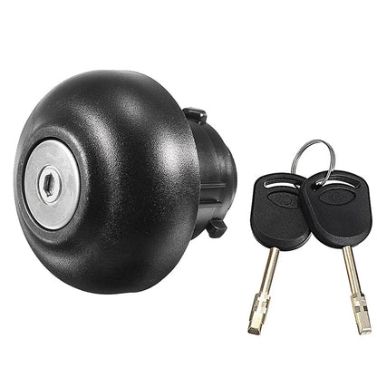 Fuel Tank Filler Cap Cover Lock w/ 2 Keys for Ford Transit MK7 (2006-2018)