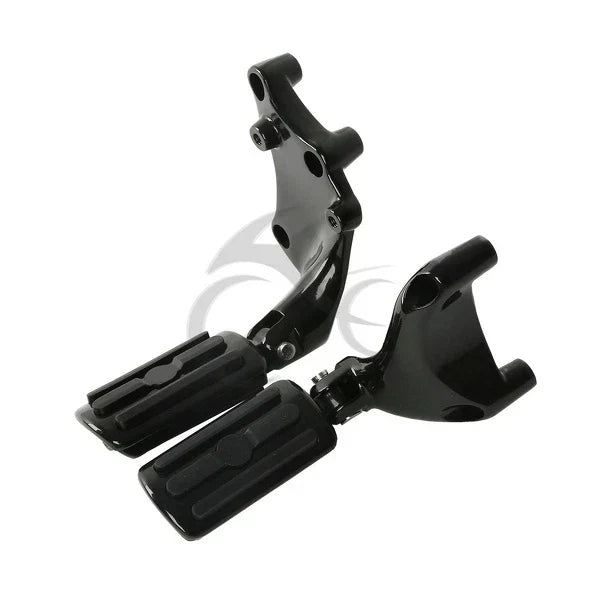 Black Rear Footpeg Mount Bracket for Harley Sportster (2014-2022)
