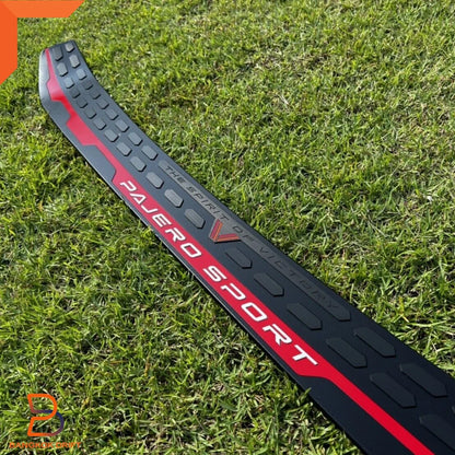 Ralliart Rear Bumper Step Scuff Plate for Mitsubishi Pajero Sport (2019-2023)