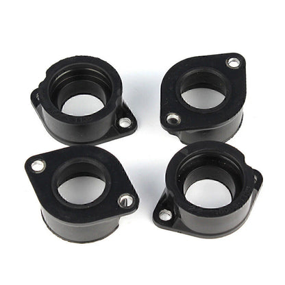4x Carburetor Intake Manifold Boots for Kawasaki KZ1000K KZ1000M (1981-1982)