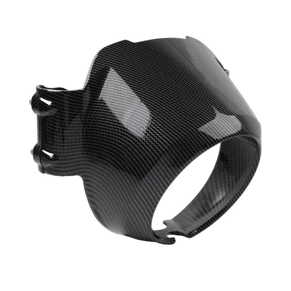 Windshield Headlight Bezel Upper Fairing Carbon Fibre for Indian Scout (2015-2023)