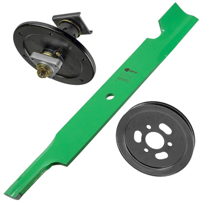 Deck Spindle Pulley Blade Replacement for Toro 74238 74253 74262 CP 60" (2010–2010)