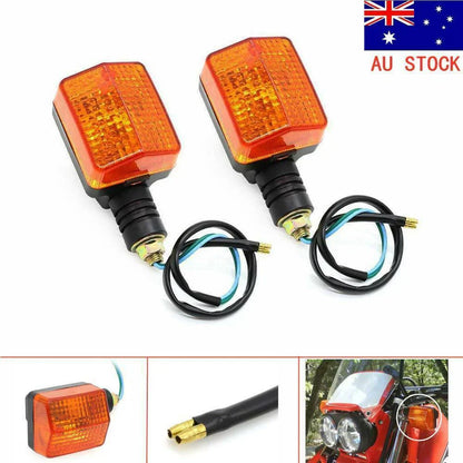 4PCS Turn Signal Blinker Lights for Honda XL250R XL350R XL600R (1983-1987)