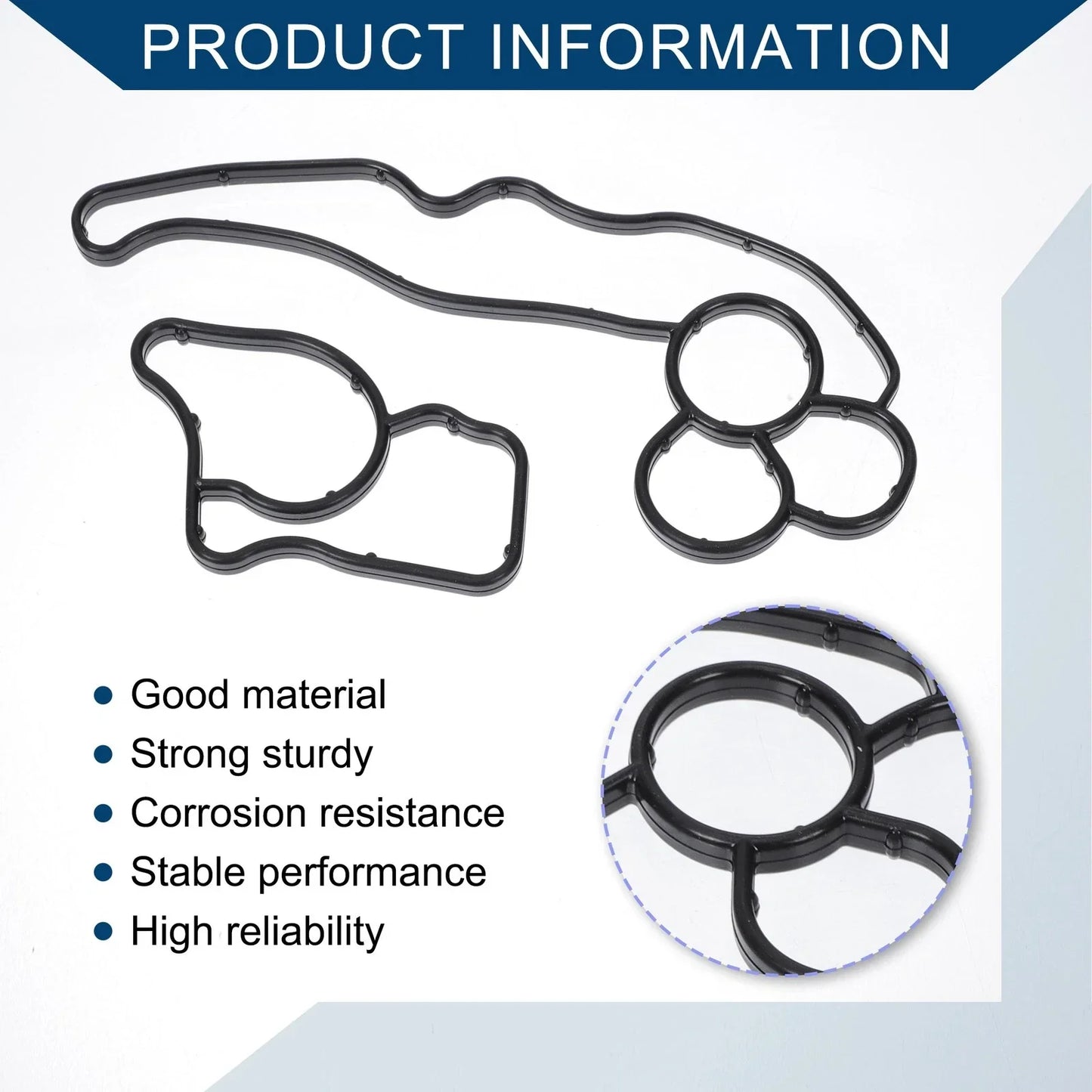 Engine Oil Filter Housing Gasket for BMW 328d (2014 - 2018)