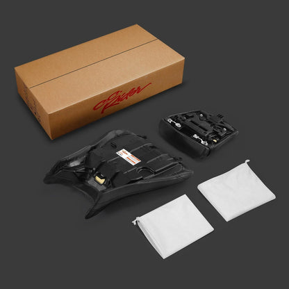 Black Rider & Passenger Seat for Yamaha YZF R6 (2003-2005) YZF R6S (2006-2009)