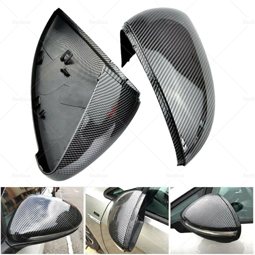 Carbon Fiber Mirror Caps for Volkswagen Golf MK7 MK7.5 (2013-2020)