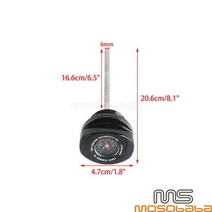 Oil Temperature Dipstick Gauge for Harley Street Glide CVO (2014-2023)