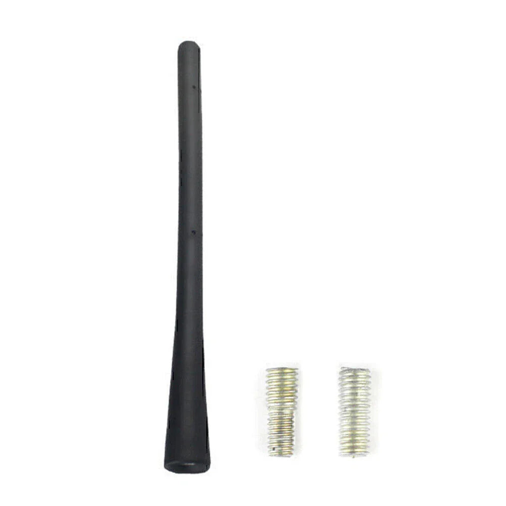 8" Universal Aerial Antenna for Car AM/FM Radio Short Stubby Rubber Black