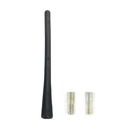 8" Universal Aerial Antenna for Car AM/FM Radio Short Stubby Rubber Black