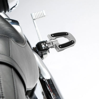 Chrome Foot Peg Footrest for Harley Softail Fat Boy Low Rider (2018-2025)