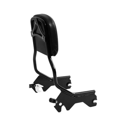 Black Sissy Bar Backrest Docking Hardware for Harley Heritage Classic (18-25)
