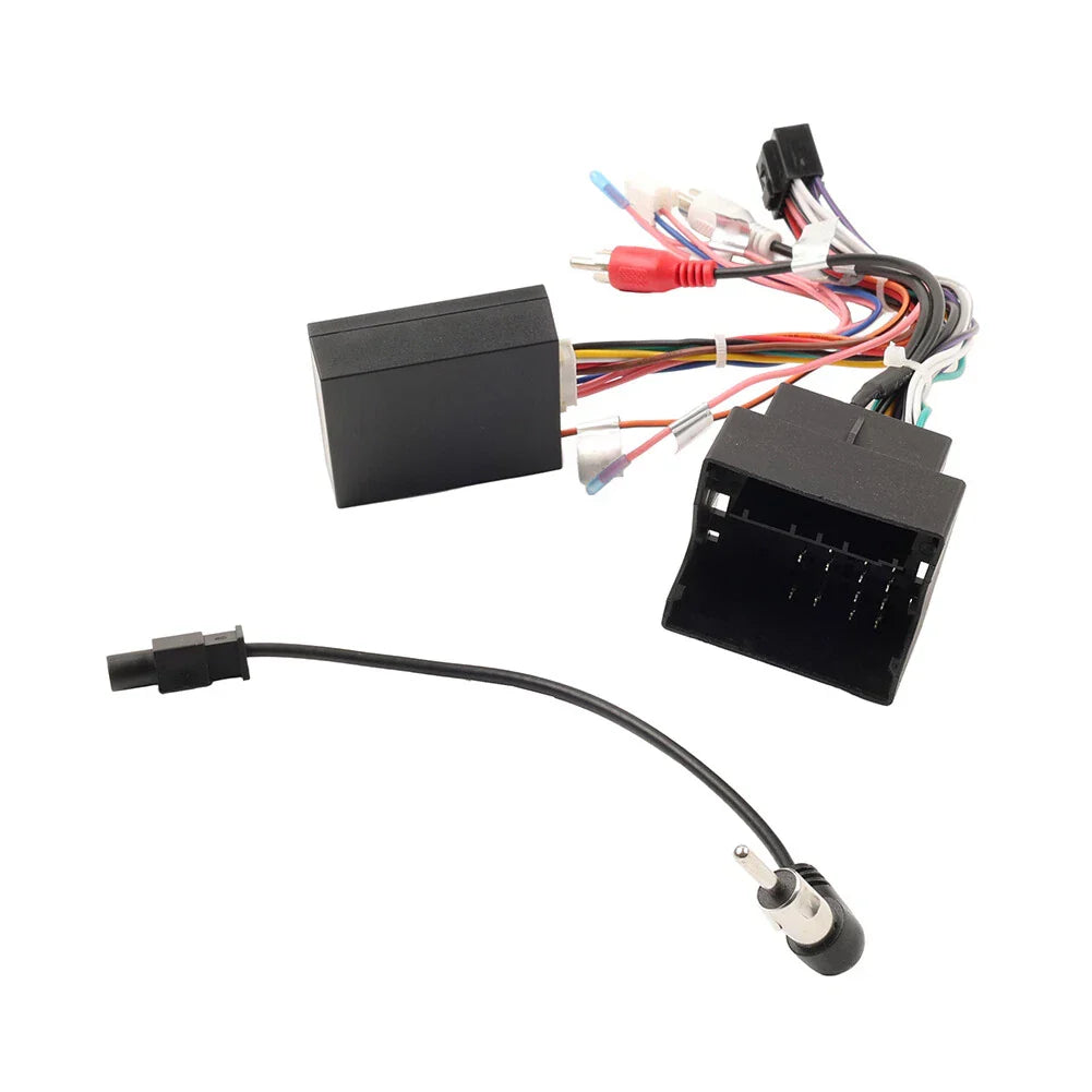 16Pin Stereo Radio Wiring Harness Power Cable for BMW X1 E84 E90 (2009-2015)