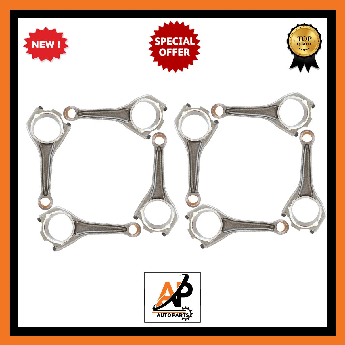 Connecting Rod Kit for Jaguar XF XE Land Rover Range Rover 5.0 Petrol (2008–2019)