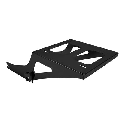 Black Trunk Mount Rack Docking Hardware for Harley Fatboy (2008-2017)
