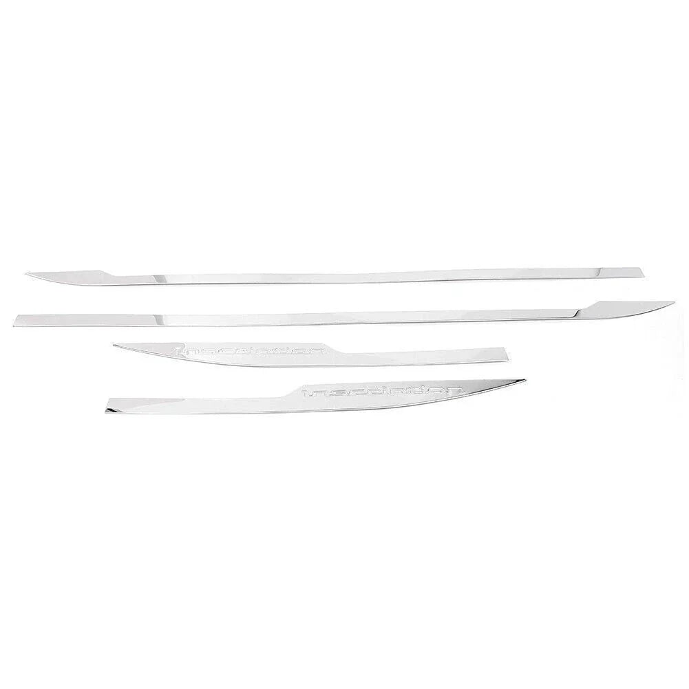 Steel Side Door Body Bottom Molding Covers for Volvo XC60 (2018-2019) 4 x pcs
