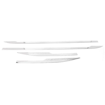 Steel Side Door Body Bottom Molding Covers for Volvo XC60 (2018-2019) 4 x pcs