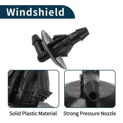 Windshield Washer Nozzle & Fluid Hose for Dodge Sprinter (2002-2018)
