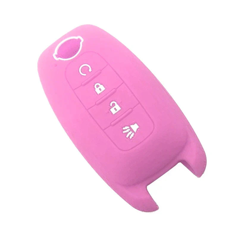 Silicone Key Case Cover for Nissan Kicks Rogue Pathfinder (2023)