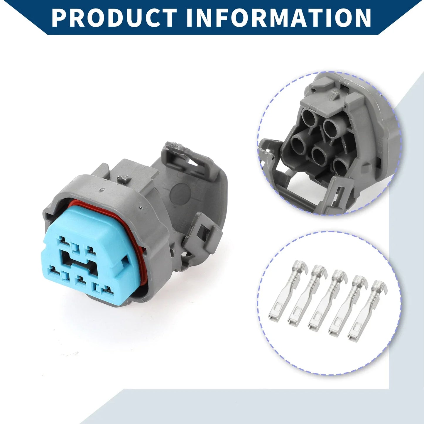 5 Pin Fuel Pump Connector Plug for Honda & Acura ( Specified)