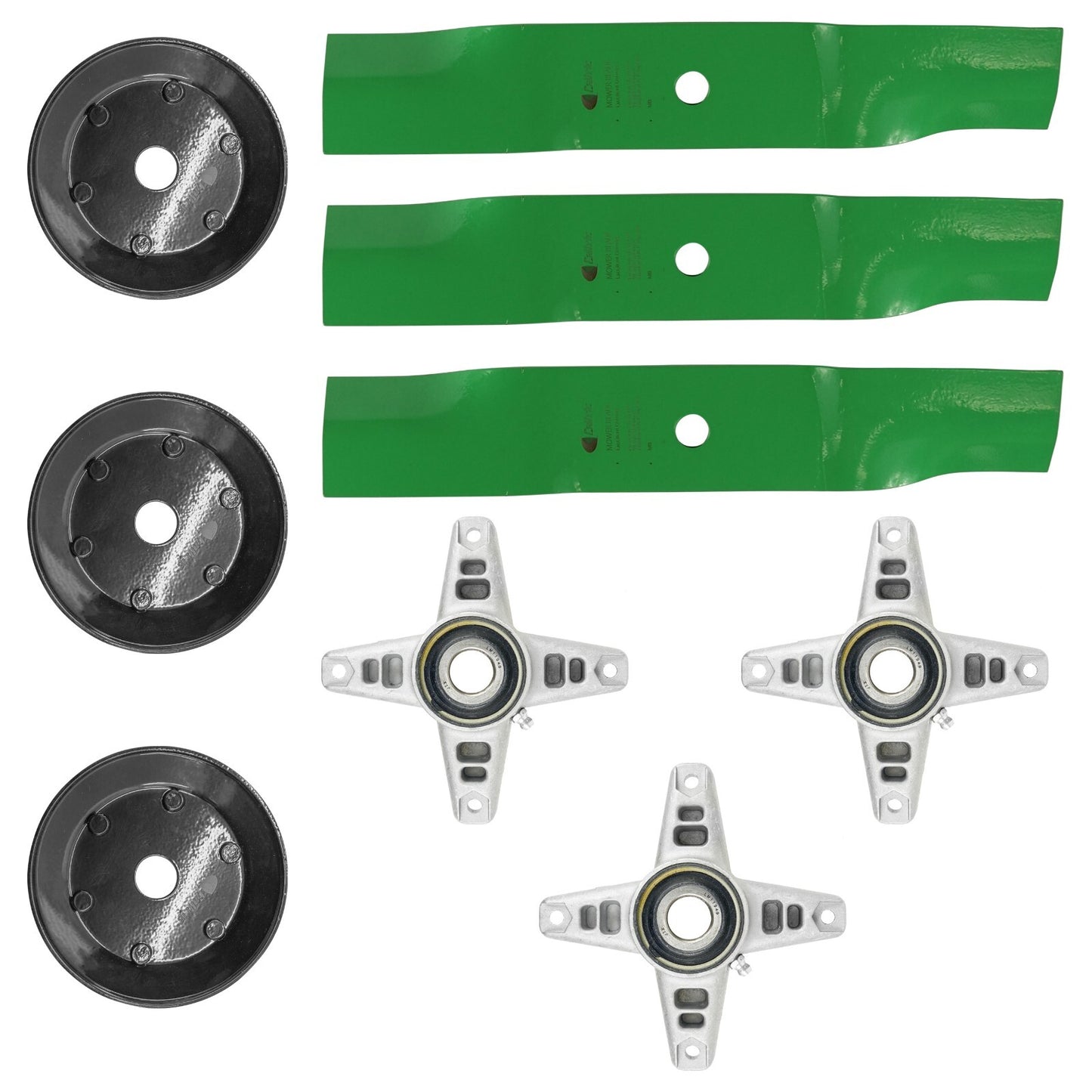 Caltric Deck Spindle with Pulley and Blade for MTD ZTL7500 (2012–2012)