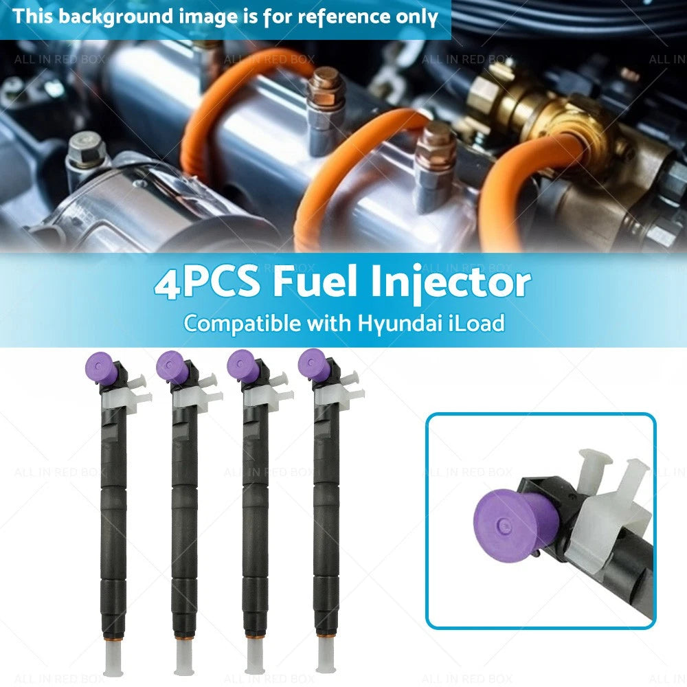 4PCS Diesel Fuel Injectors for Hyundai iLoad (2008-2019)