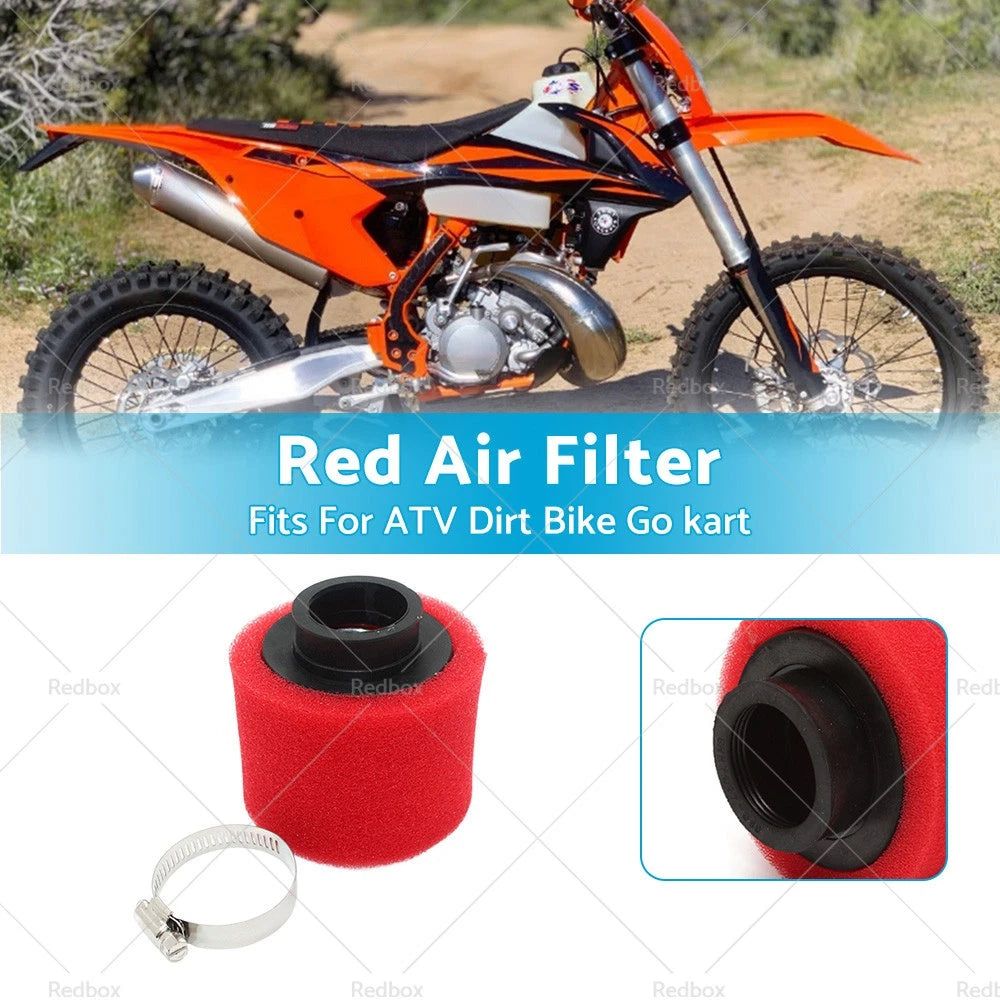 38mm Foam Pod Air Filter Cleaner for 125cc PIT PRO Quad Dirt Bike ATV