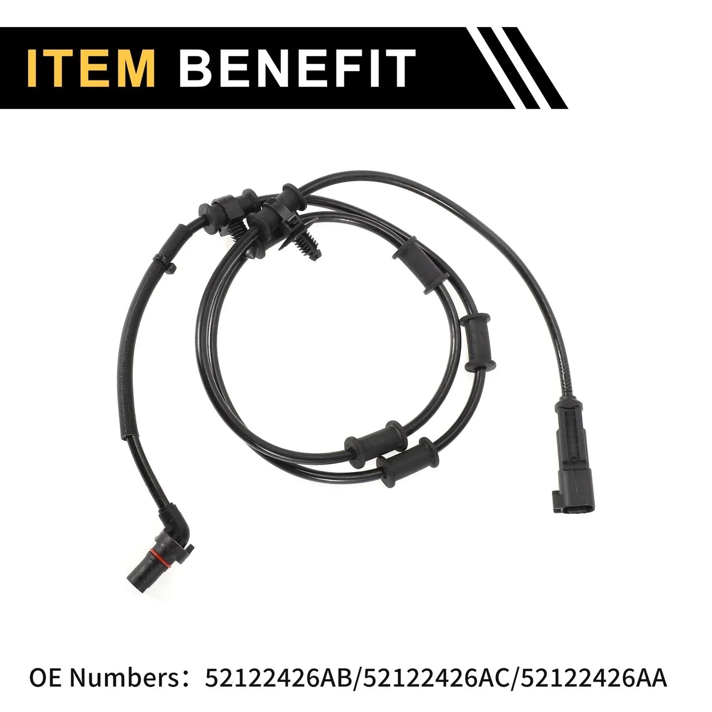 ABS Wheel Speed Sensor for Dodge Ram 2500 (2010-2018) 1 x Front Left/Right