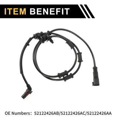 ABS Wheel Speed Sensor for Dodge Ram 2500 (2010-2018) 1 x Front Left/Right