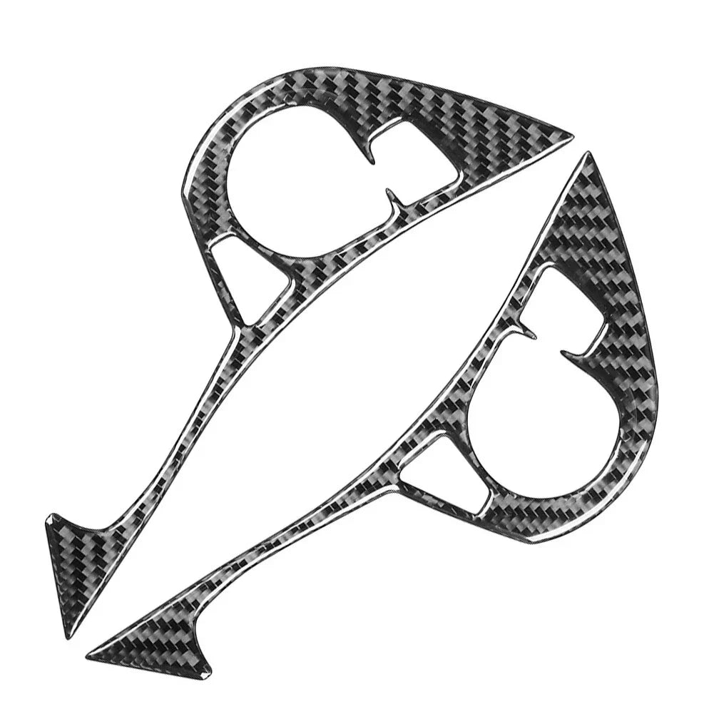 Steering Wheel Button Cover for Honda Accord (2013-2017) Carbon Fiber Black