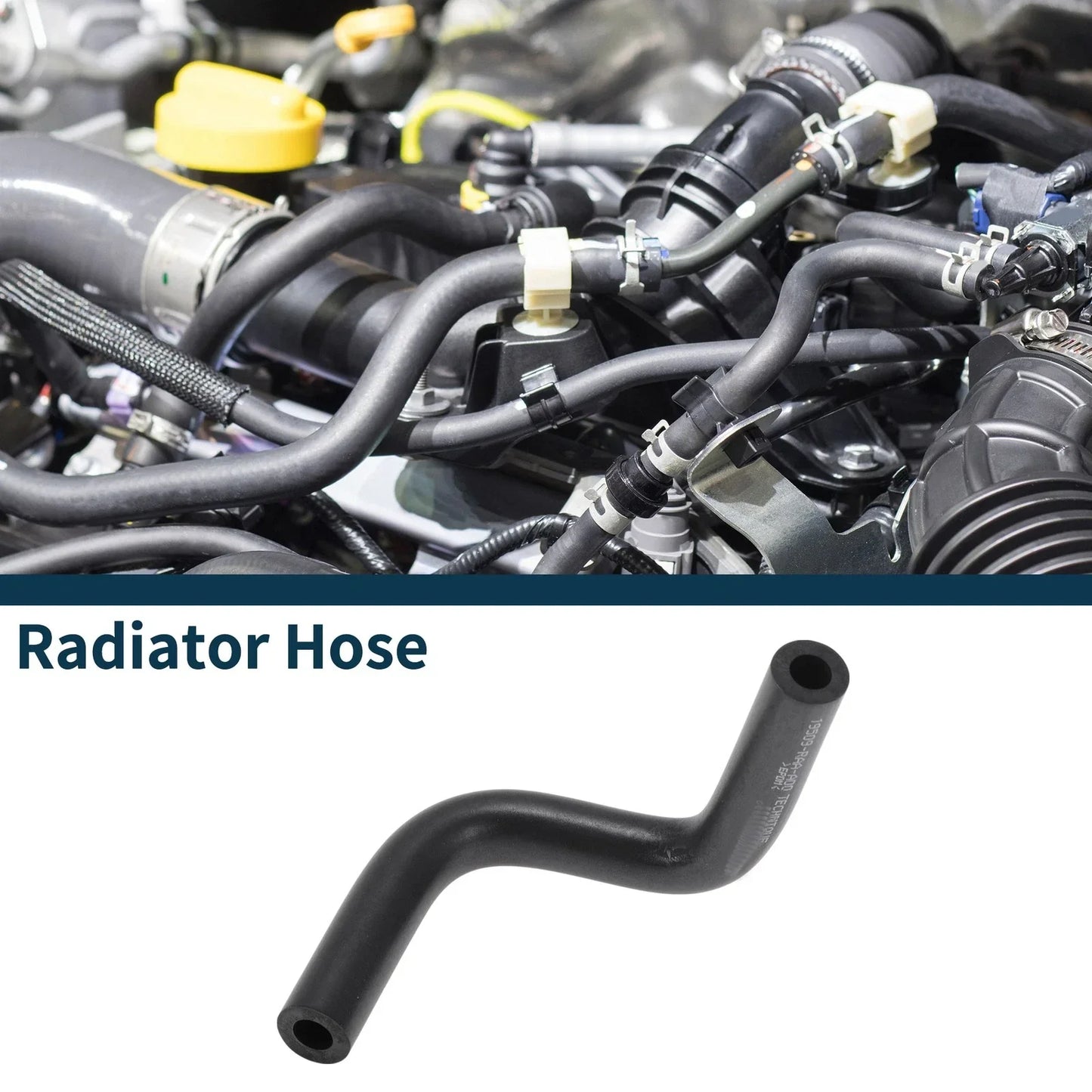 Radiator Hose for Honda Accord 2.4L 2003-2005 Rubber Water Pipe