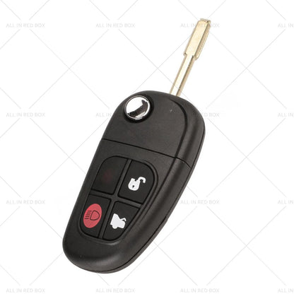 Transponder Remote Key Fob for Jaguar XJ, X-Type, S-Type (2002-2008)