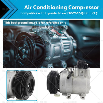 Air Conditioning Compressor for Hyundai I-Load (2007-2015) D4CB 2.5L Diesel