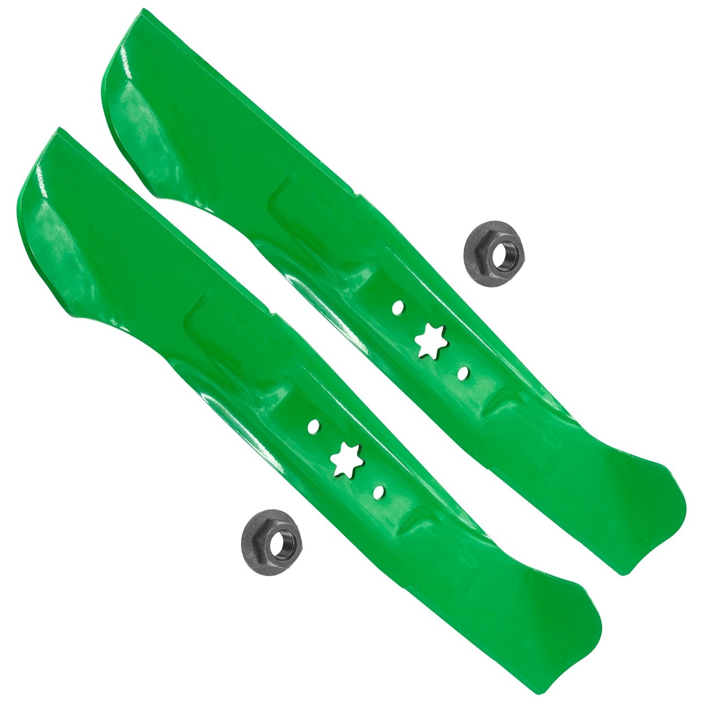 Deck Blades Set with Nuts for Cub Cadet LTX1045 LTX1046 (2012–2020)