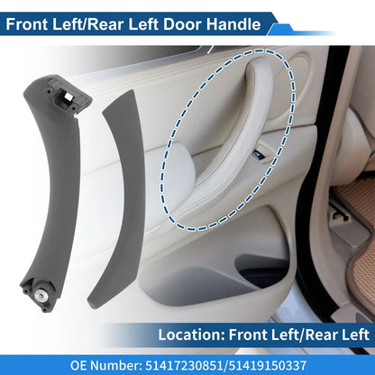 Inner Door Panel Handle for BMW 3 Series E90 E91 (2004-2012) Gray