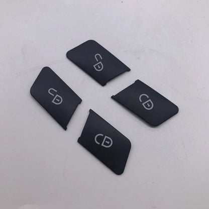 4 x Door Unlock Lock Button Covers for Mercedes W204 C-Class, W212 E-Class