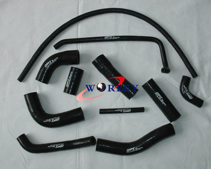 Blue Silicone Radiator Hose Kit for Yamaha YZF R6 (2006-2007)